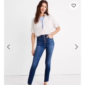 10" High-Rise Skinny Crop Madewell Jeans